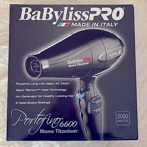 BaByliss PRO Portofino 6600 nano titanium blowdryer